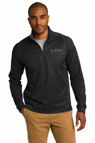 Port Authority Vertical Texture 1/4-Zip Pullover.