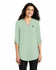 Port Authority Ladies 3/4-Sleeve Tunic Blouse.