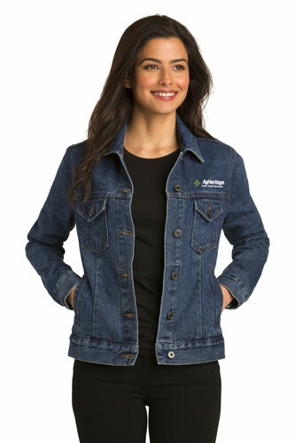 Port Authority Ladies Denim Jacket.