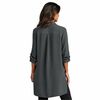 Port Authority Ladies Textured Crepe Long Tunic